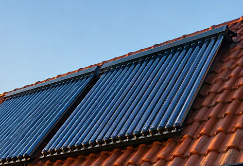Solaranlage auf dem Dach
